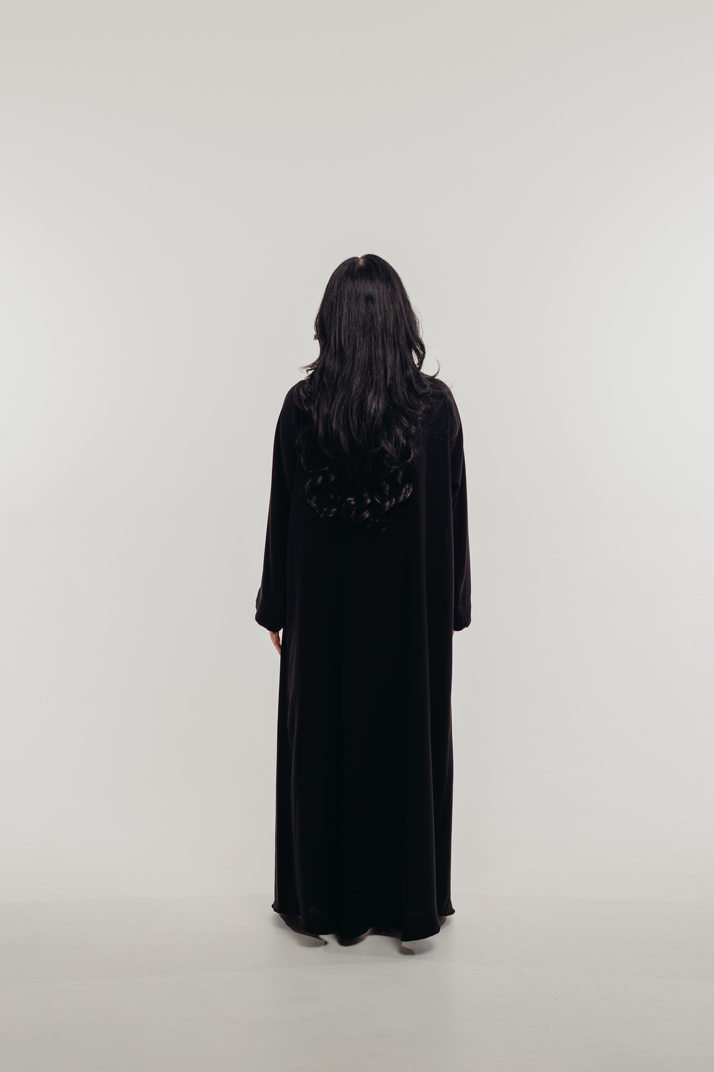 Abaya Rosé Noir