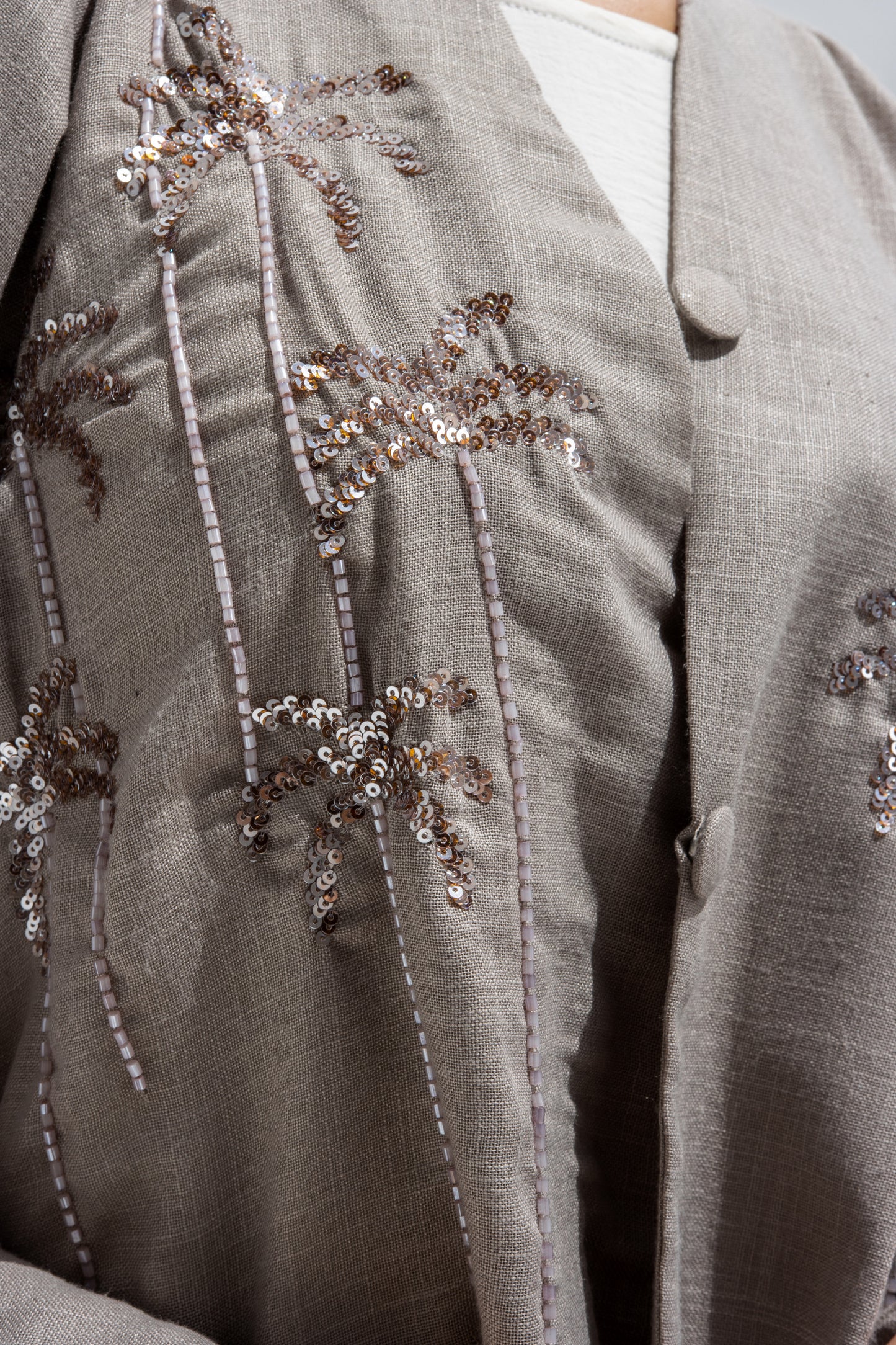 Linen Palms Abaya