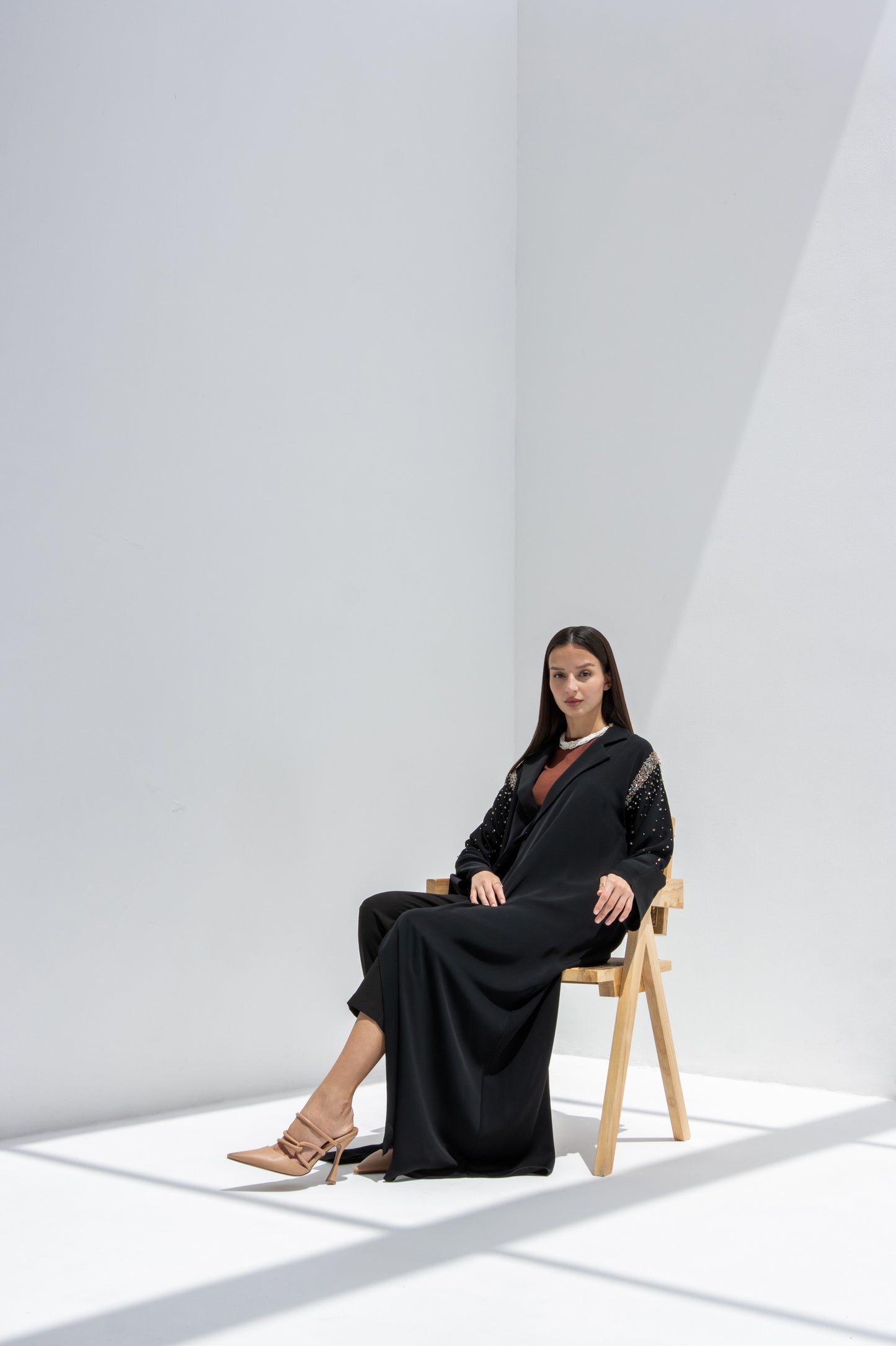 Noir Éclat Abaya