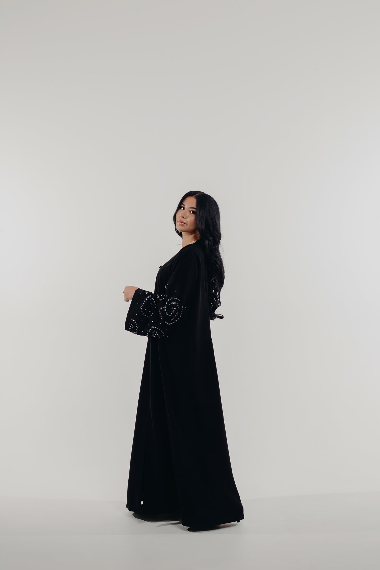 Abaya Embroided Sleeves