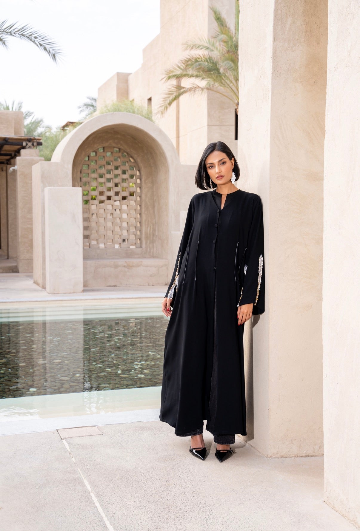 Étoile Noir Abaya