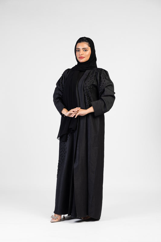 Abaya Shiny Black