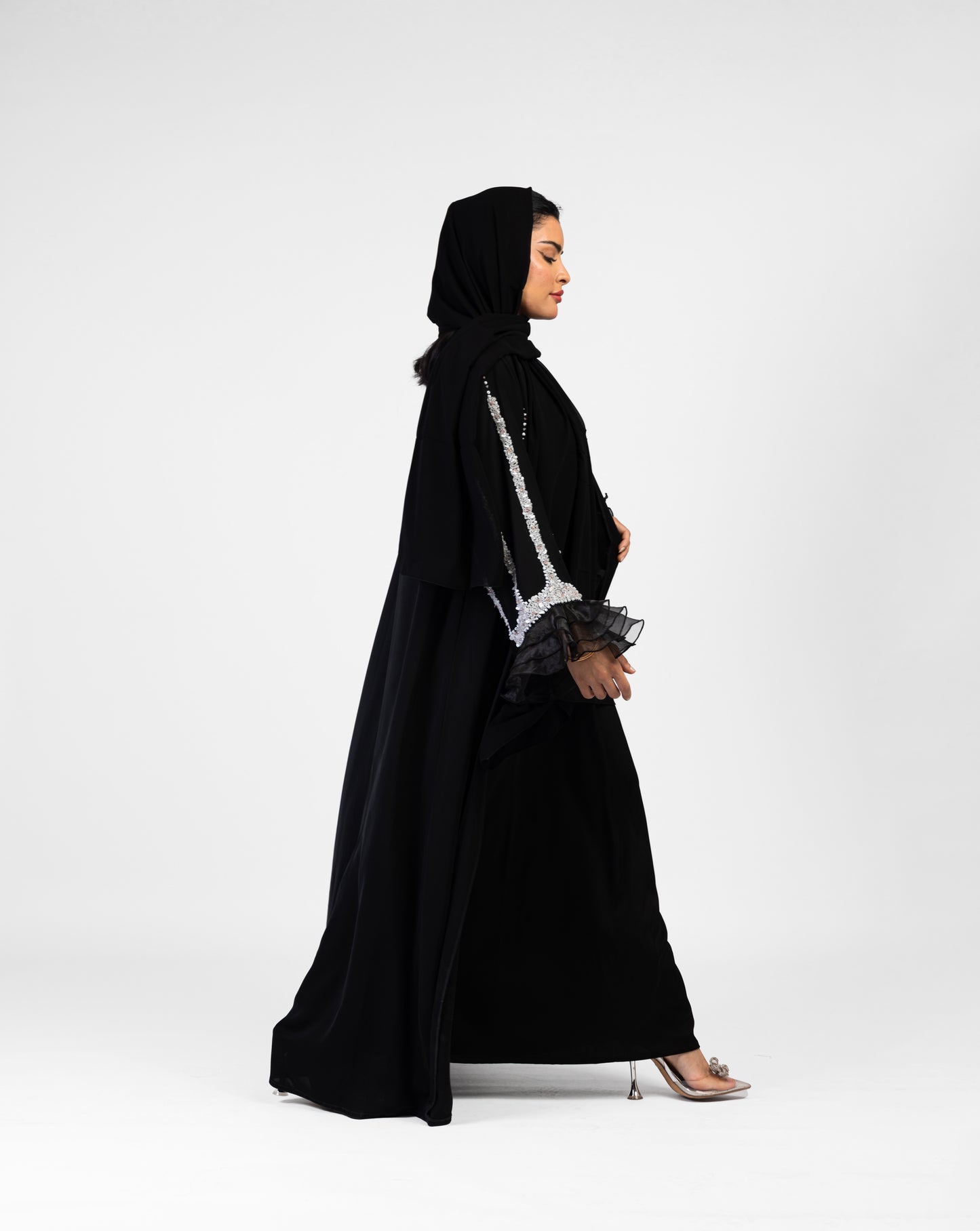 Abaya Crystal Sleeves