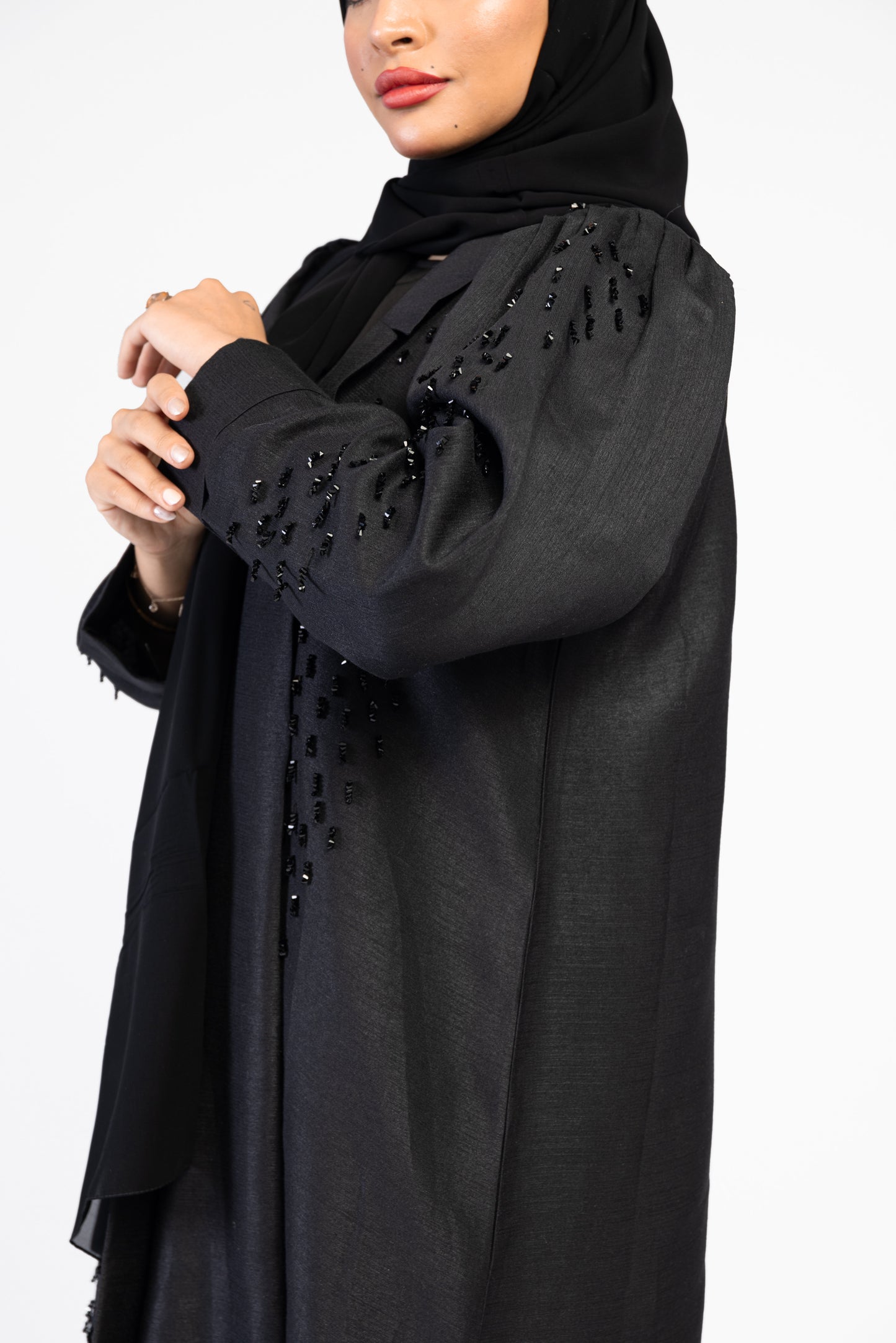 Abaya Shiny Black