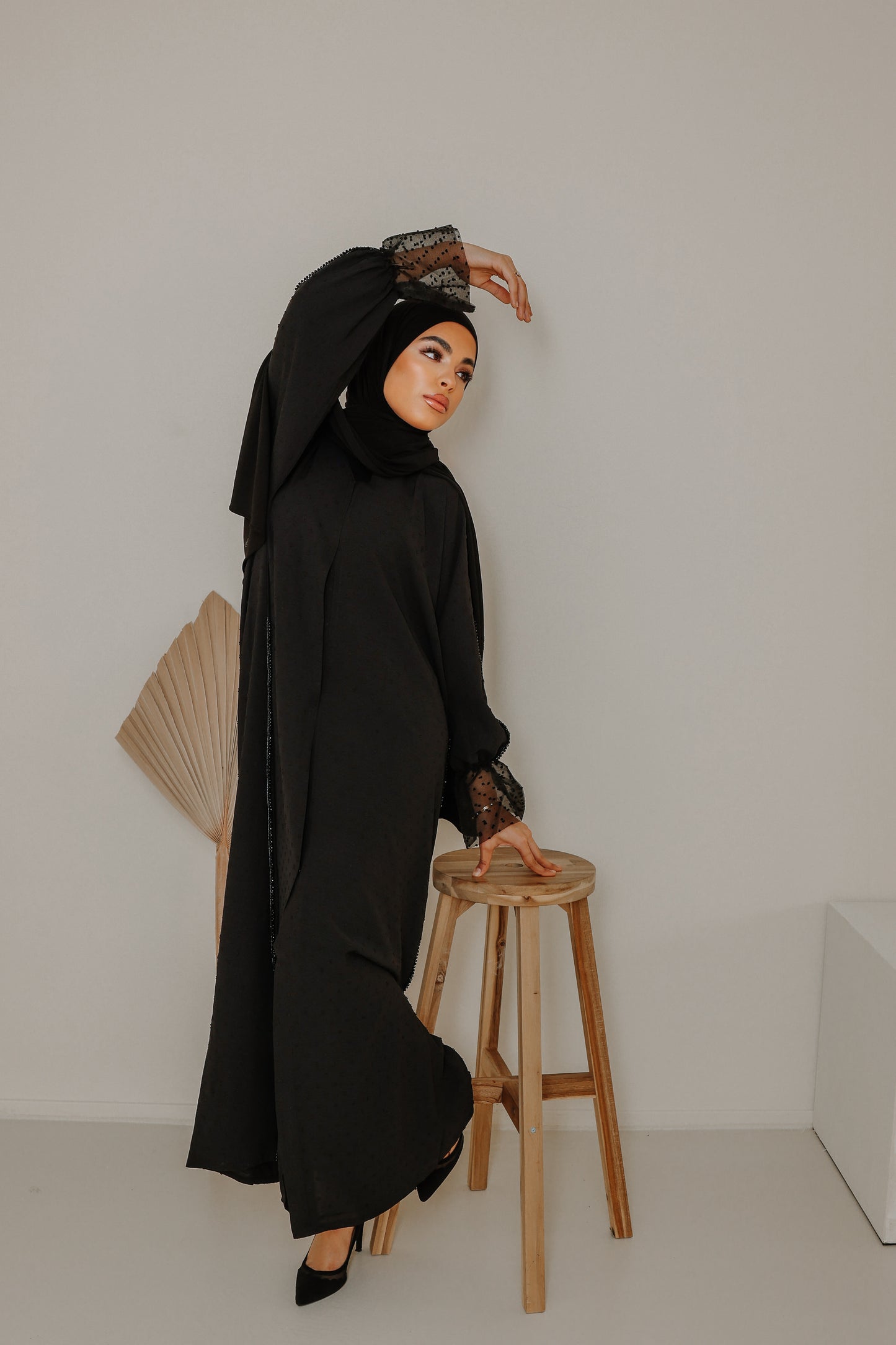 Dotted Abaya